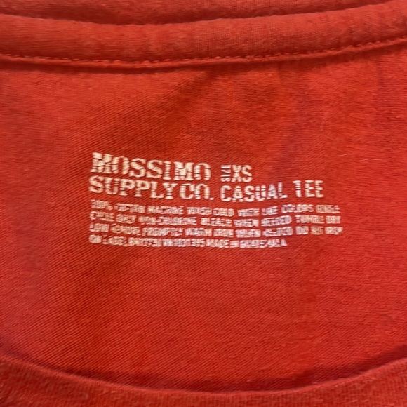 Soffe shorts black cheer & tee top tangerine orange XS - Picture 10 of 16